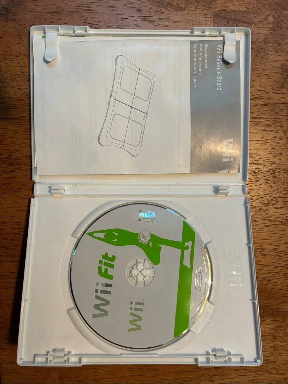 Nintendo Wii Fit (White/Green) - Balance & Fitness Game